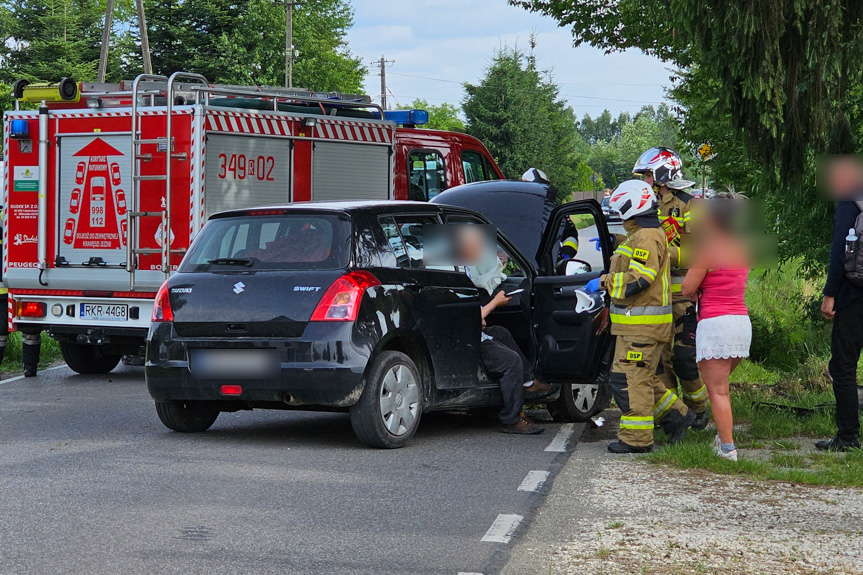 Wypadek w Zręcinie