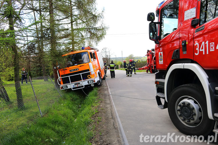 Wypadek wozy OSP Turaszówkau