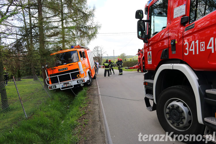 Wypadek wozy OSP Turaszówkau