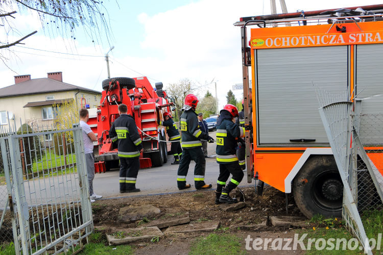 Wypadek wozy OSP Turaszówkau