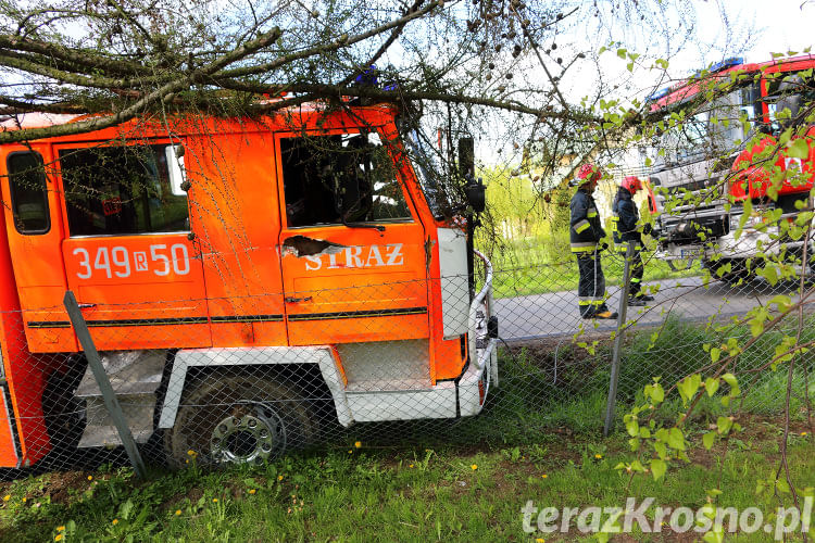 Wypadek wozy OSP Turaszówkau