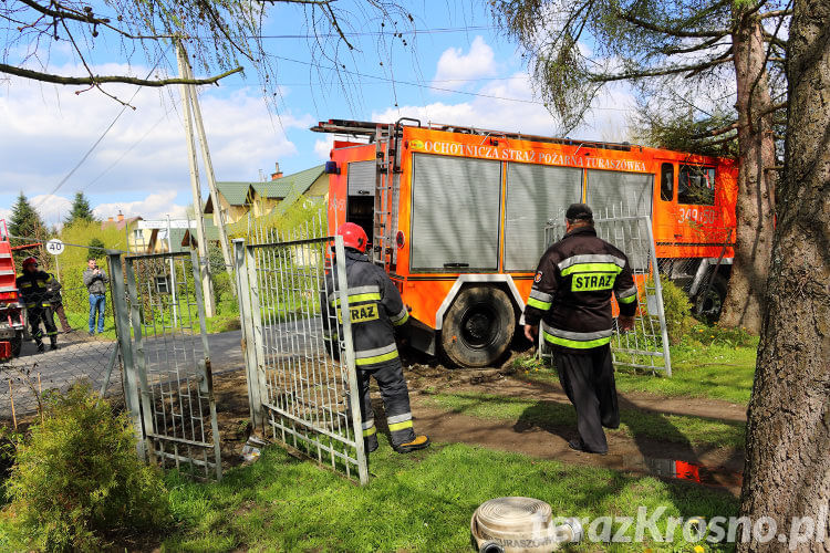 Wypadek wozy OSP Turaszówkau