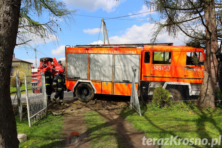 Wypadek wozy OSP Turaszówkau