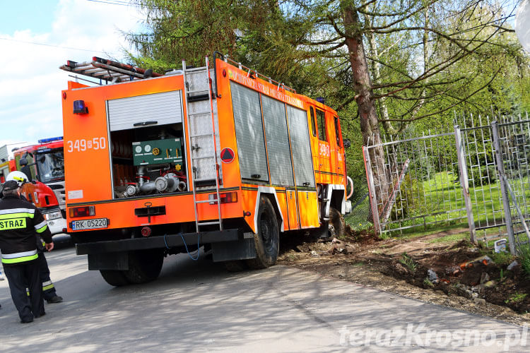 Wypadek wozy OSP Turaszówkau