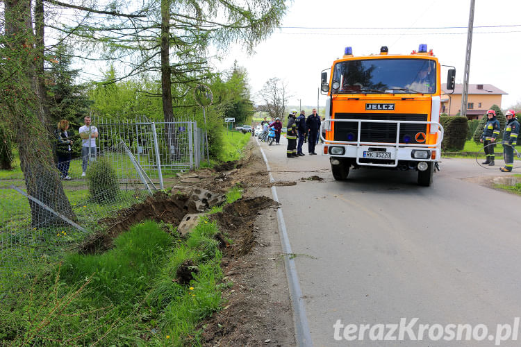 Wypadek wozy OSP Turaszówkau