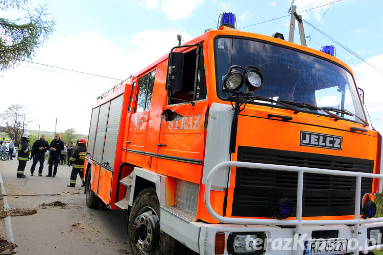 Wypadek wozy OSP Turaszówkau