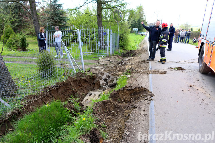 Wypadek wozy OSP Turaszówkau