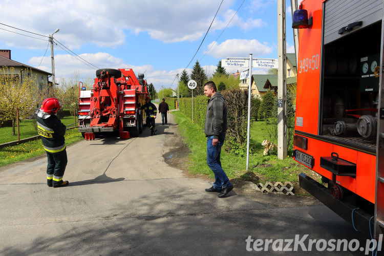 Wypadek wozy OSP Turaszówkau