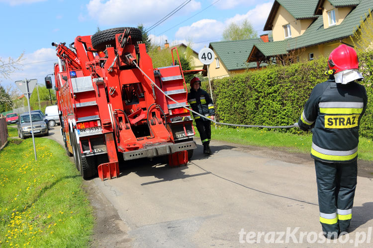 Wypadek wozy OSP Turaszówkau