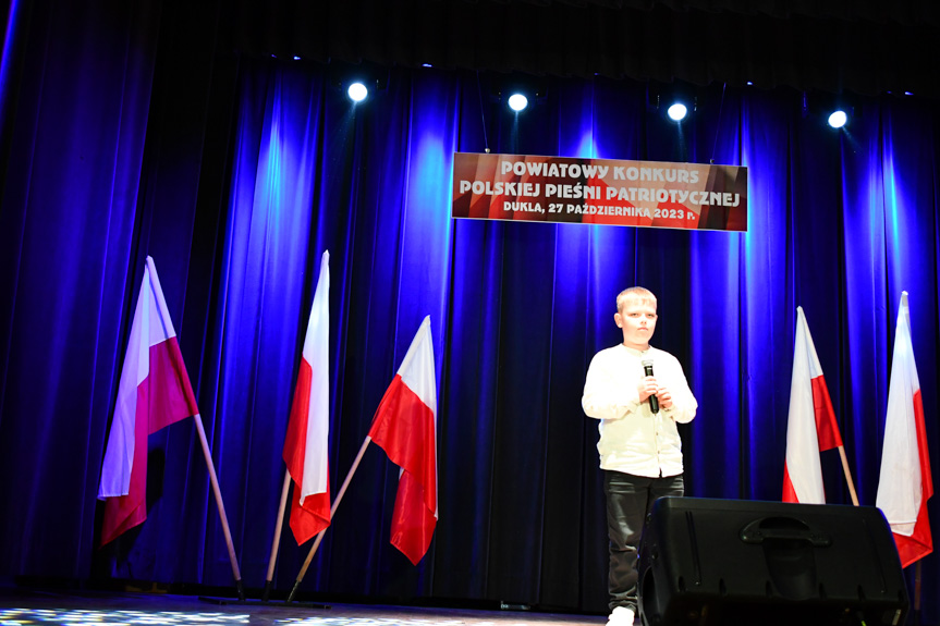 XVI Powiatowy Konkurs Polskiej Pieśni Patriotycznej w Dukli