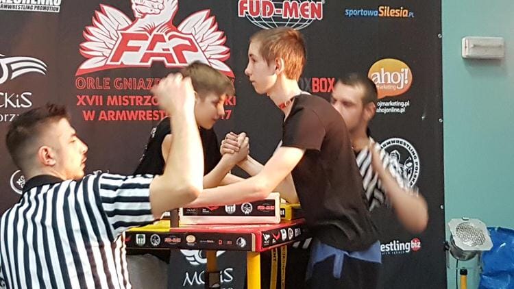 XVII Mistrzostwach Polski w Armwrestlingu