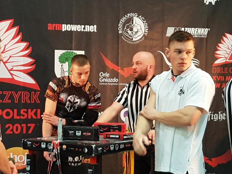 XVII Mistrzostwach Polski w Armwrestlingu