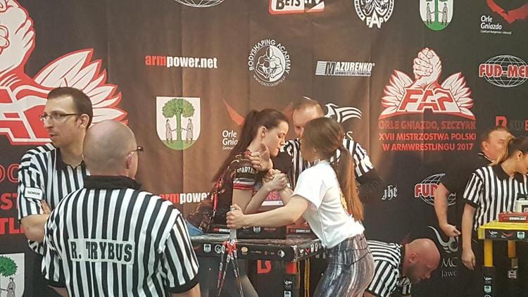 XVII Mistrzostwach Polski w Armwrestlingu