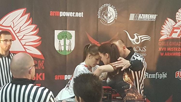 XVII Mistrzostwach Polski w Armwrestlingu