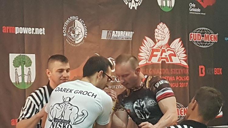 XVII Mistrzostwach Polski w Armwrestlingu