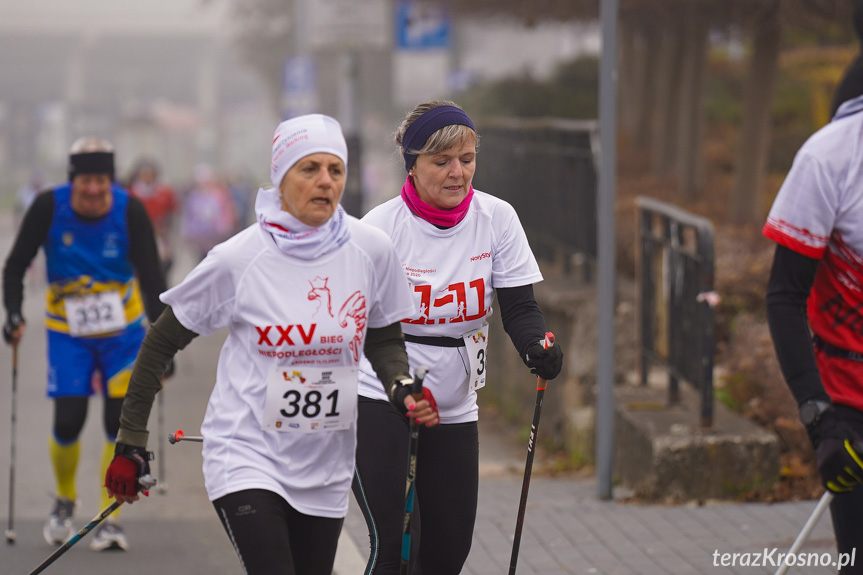  XXVIII Bieg Niepodległości i XI Zawody Nordic Walking w Krośnie