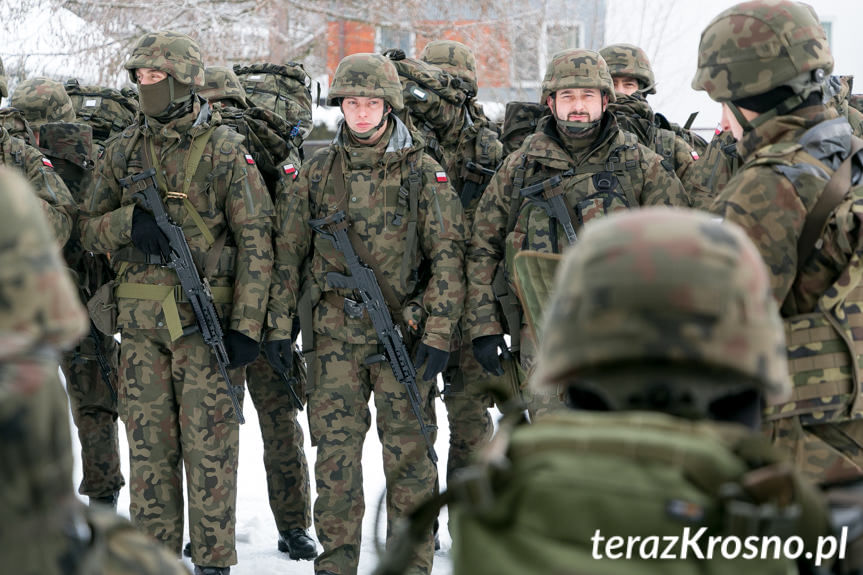 Zajęcia rotacyjne 35. batalionu lekkiej piechoty Obrony Terytorialnej