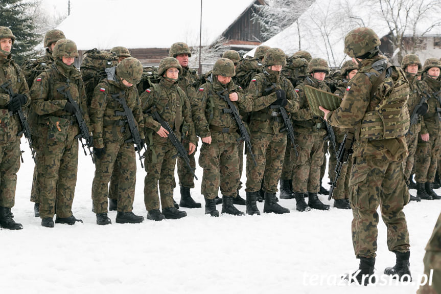 Zajęcia rotacyjne 35. batalionu lekkiej piechoty Obrony Terytorialnej