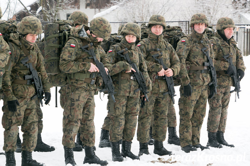 Zajęcia rotacyjne 35. batalionu lekkiej piechoty Obrony Terytorialnej