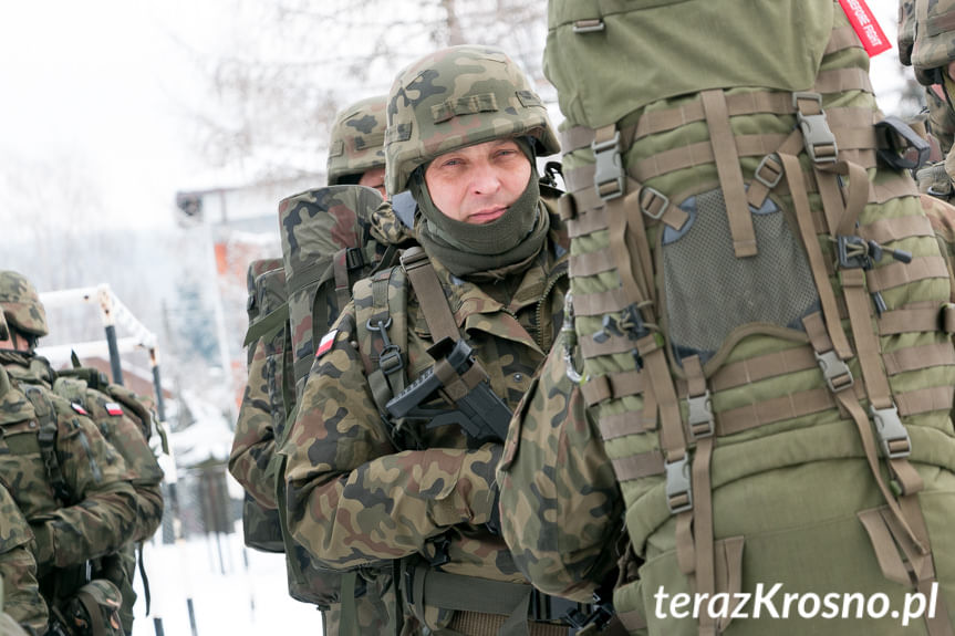 Zajęcia rotacyjne 35. batalionu lekkiej piechoty Obrony Terytorialnej