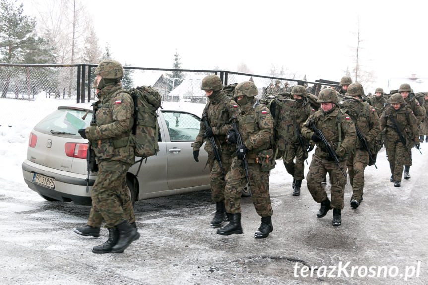 Zajęcia rotacyjne 35. batalionu lekkiej piechoty Obrony Terytorialnej