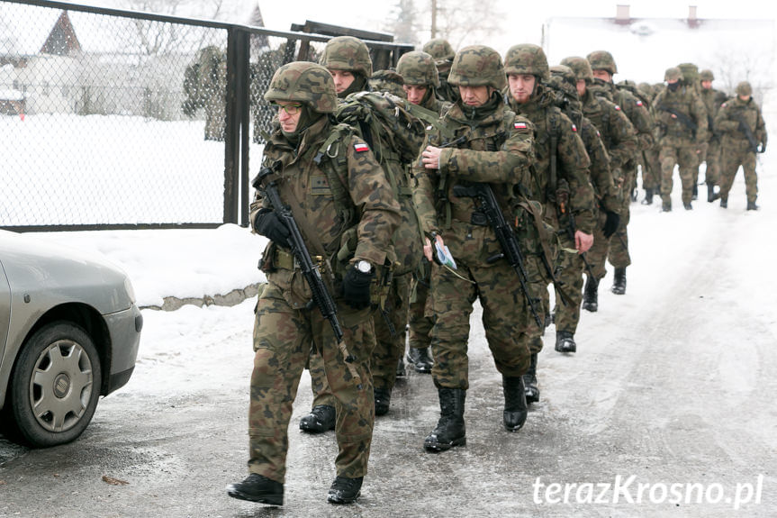 Zajęcia rotacyjne 35. batalionu lekkiej piechoty Obrony Terytorialnej