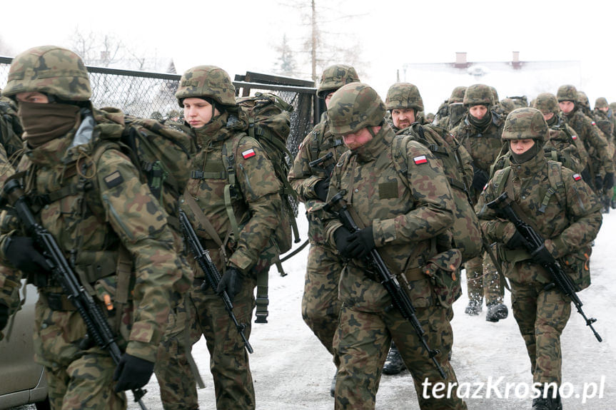 Zajęcia rotacyjne 35. batalionu lekkiej piechoty Obrony Terytorialnej