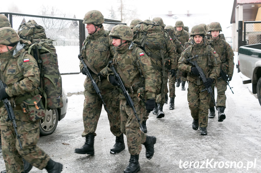 Zajęcia rotacyjne 35. batalionu lekkiej piechoty Obrony Terytorialnej