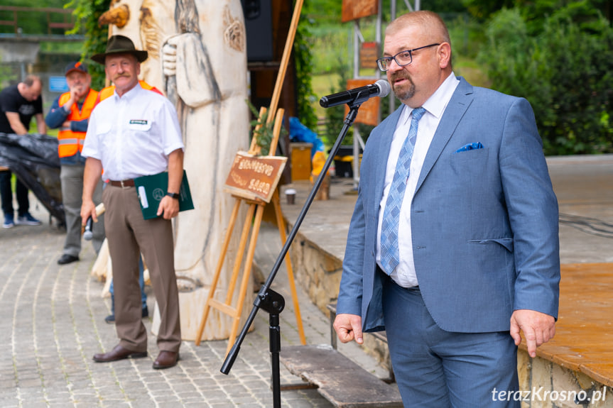 Zakończenie pleneru rzeźbiarskiego w Iwoniczu-Zdroju