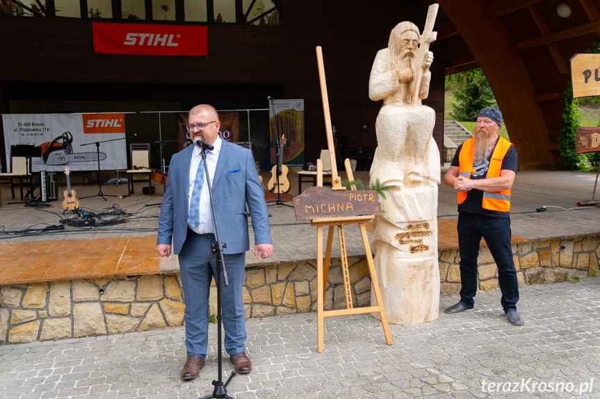 Zakończenie pleneru rzeźbiarskiego w Iwoniczu-Zdroju