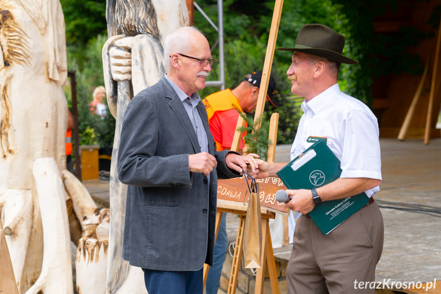 Zakończenie pleneru rzeźbiarskiego w Iwoniczu-Zdroju