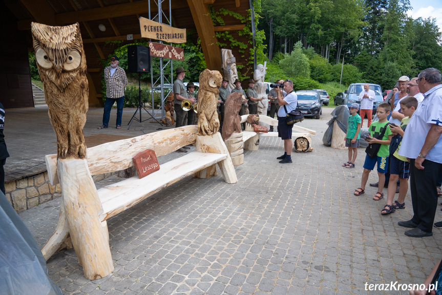 Zakończenie pleneru rzeźbiarskiego