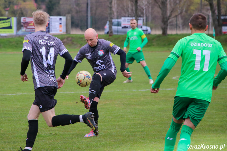 Zamczysko Odrzykoń - Partyzant MAL-BUD 1 Targowiska 2:0