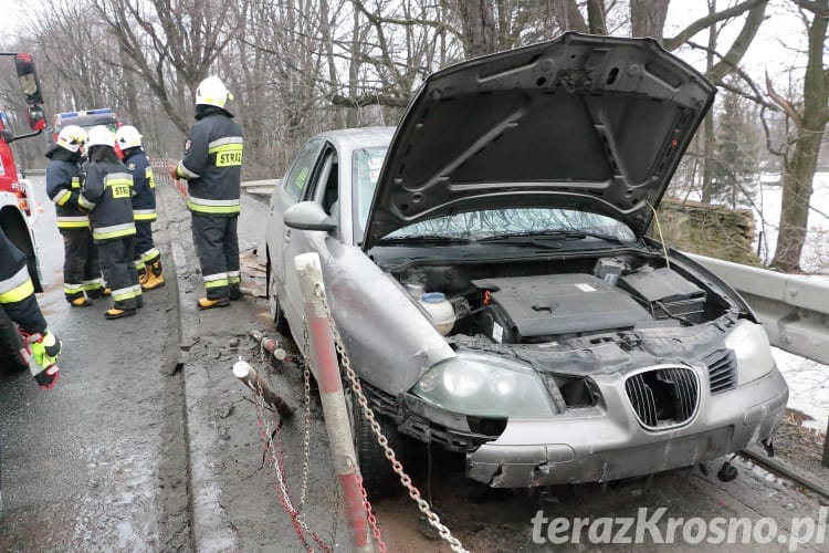 Zasnął za kierownicą