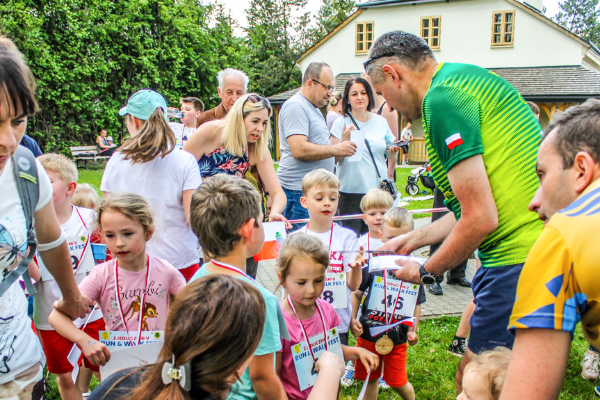 Zawody biegowe w Jedliczu