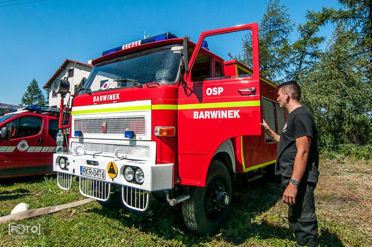 Zawody sportowo - pożarnicze OSP w Jasionce