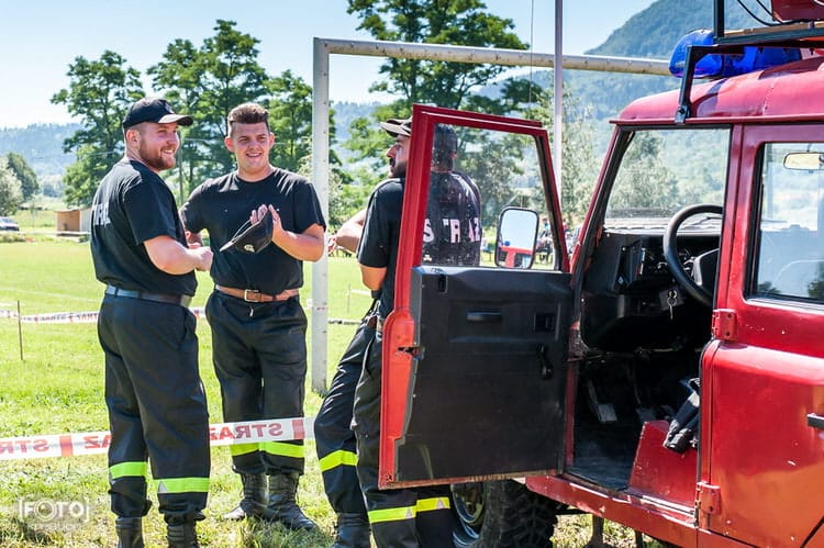 Zawody sportowo - pożarnicze OSP w Jasionce