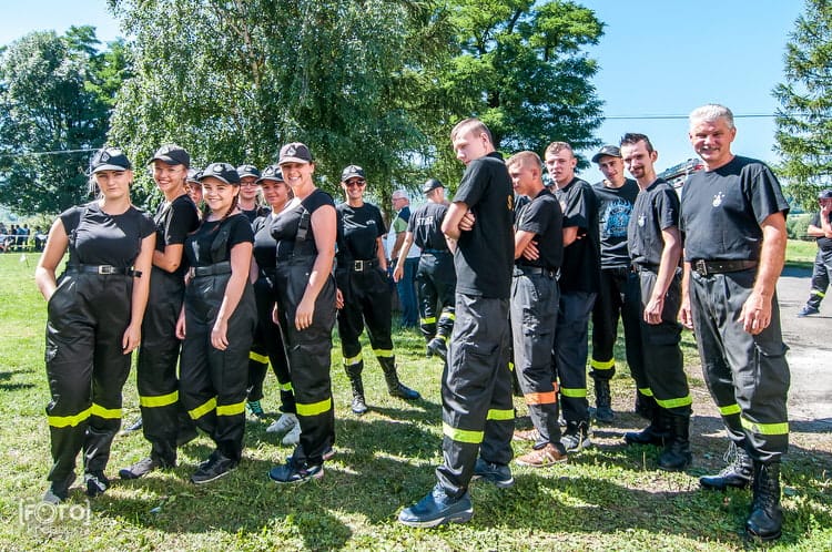 Zawody sportowo - pożarnicze OSP w Jasionce