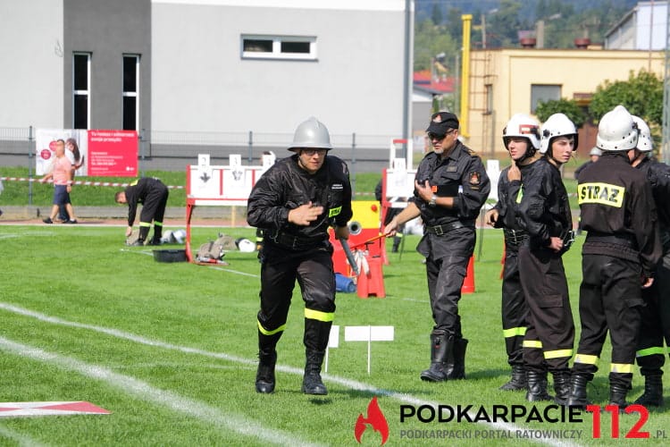 Zawody sportowo - pożarnicze w Korczynie