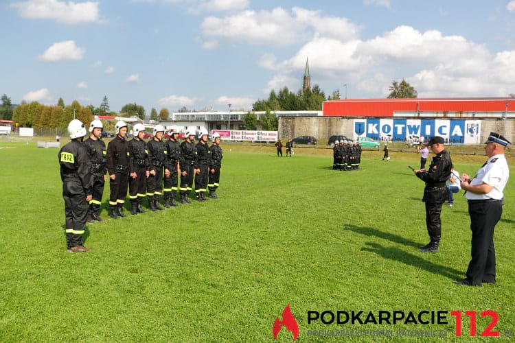 Zawody sportowo - pożarnicze w Korczynie