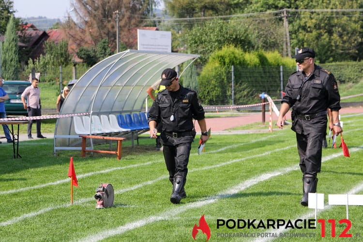 Zawody sportowo - pożarnicze w Korczynie