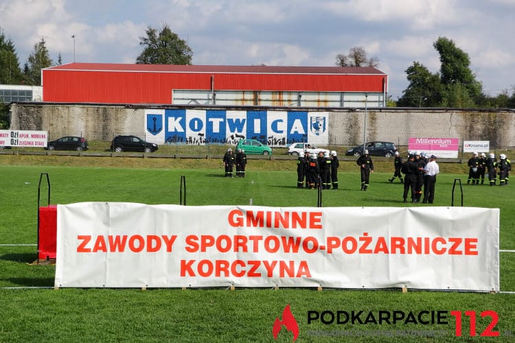 Zawody sportowo - pożarnicze w Korczynie