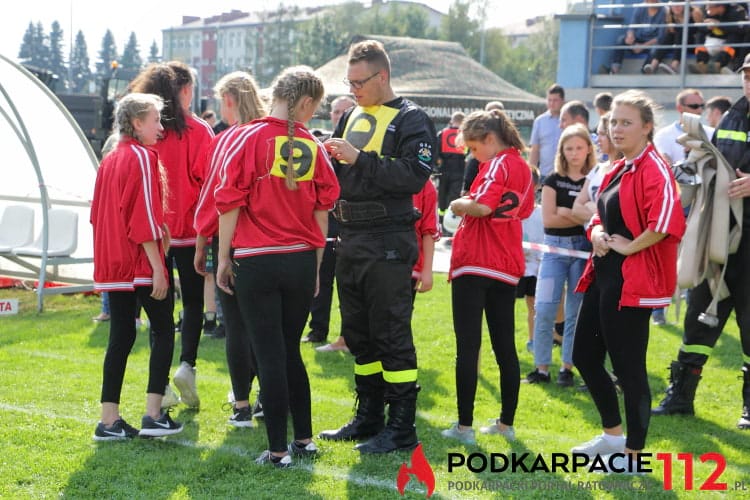 Zawody sportowo - pożarnicze w Korczynie