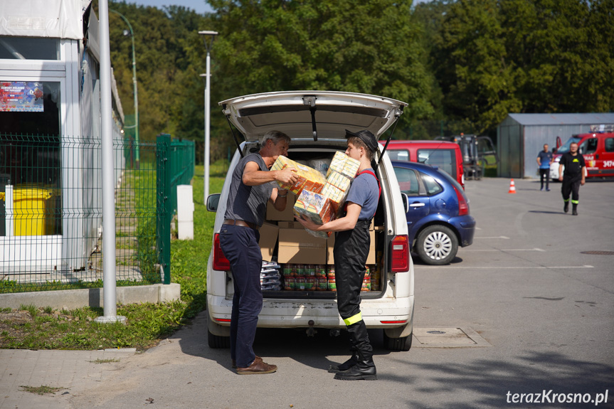 Zbiórka darów w Krośnie