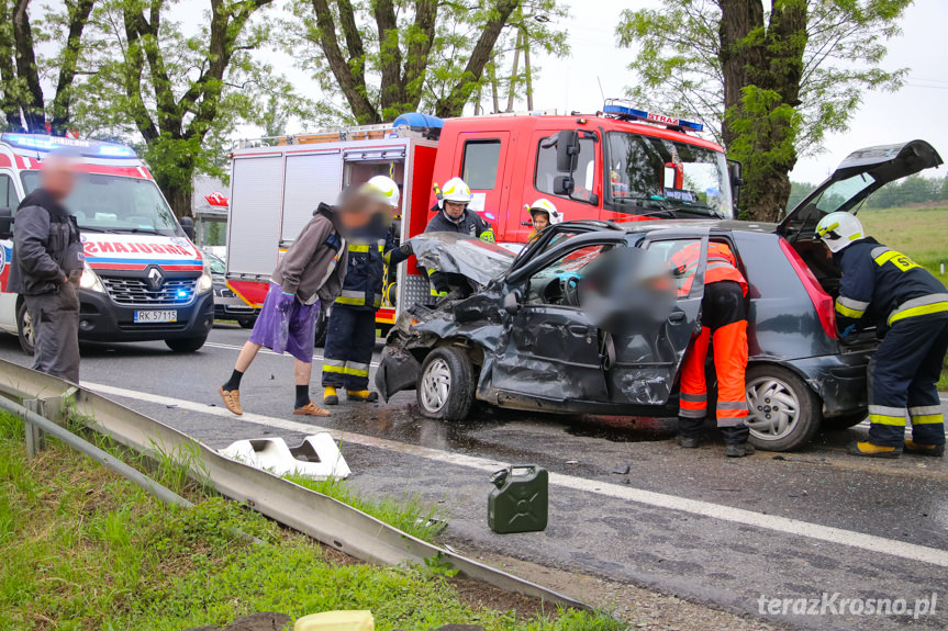 Wypadek w Zboiskach