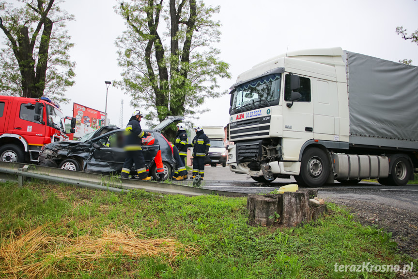 Wypadek w Zboiskach