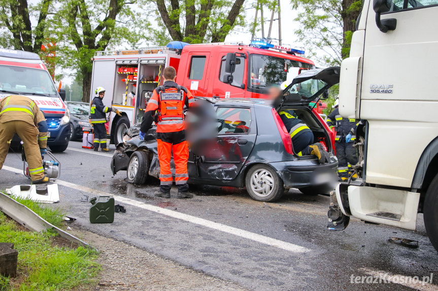 Wypadek w Zboiskach