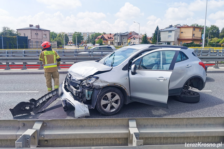 	Zderzenie ciężarówki i osobówki na ul. Podkarpackiej	