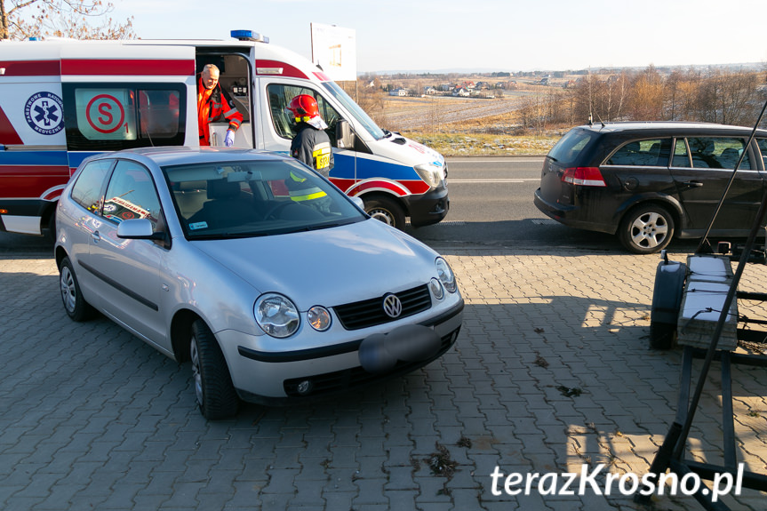 Zderzenie dwóch osobówek na Bieszczadzkiej