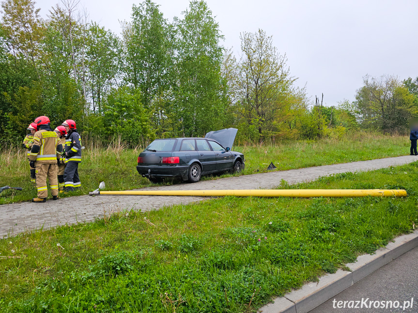 Zdarzenie na Lotników w Krośnie